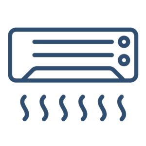 Air conditioning amenity iconntrolled rooms icon