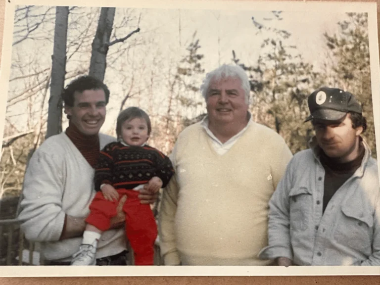 Vintage Hughes family photograph connected to the history of The Cutty Sark Motel.