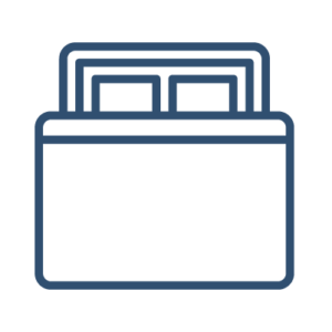 Bed and lodging amenity icon