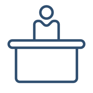 Front desk and guest services amenity icon